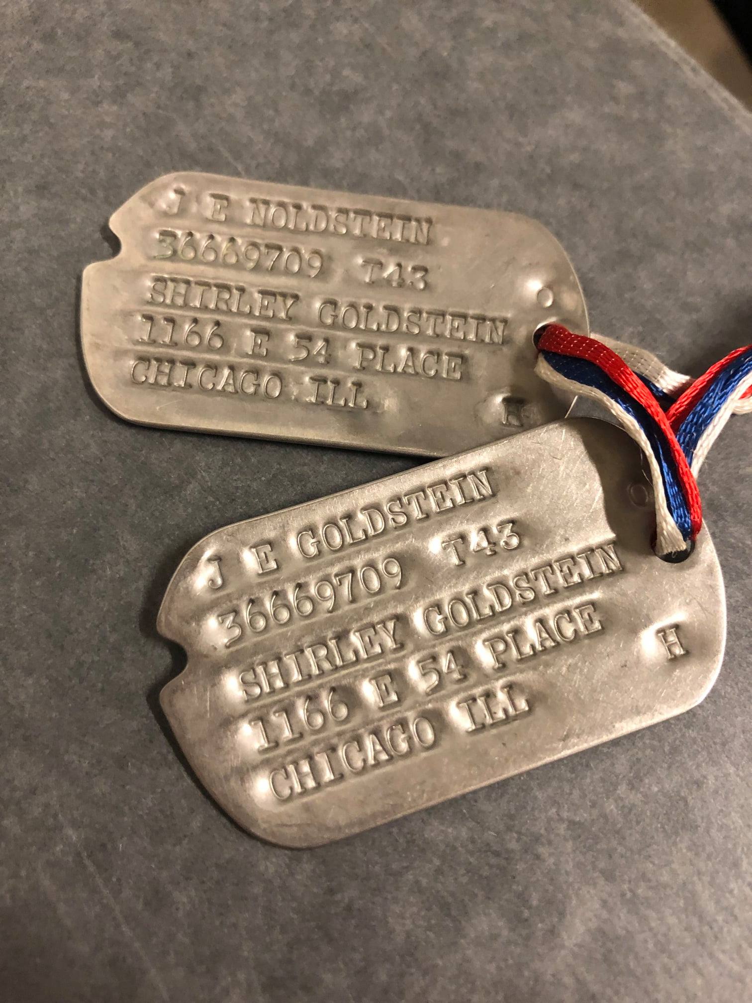 The Commissioner’s Task Force on Holocaust Education - Dog tags of a ...