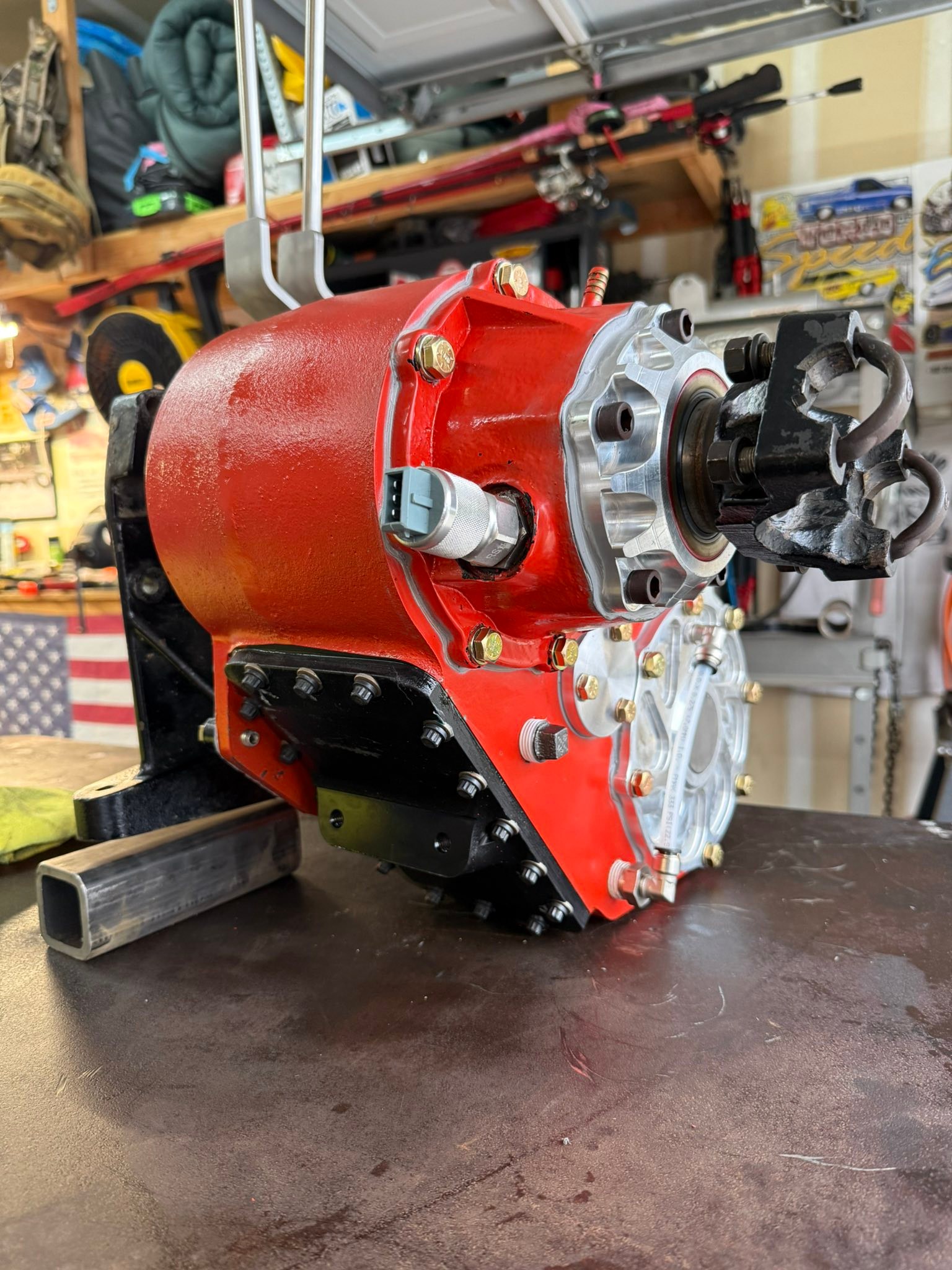 Completed twin stick transfer case project