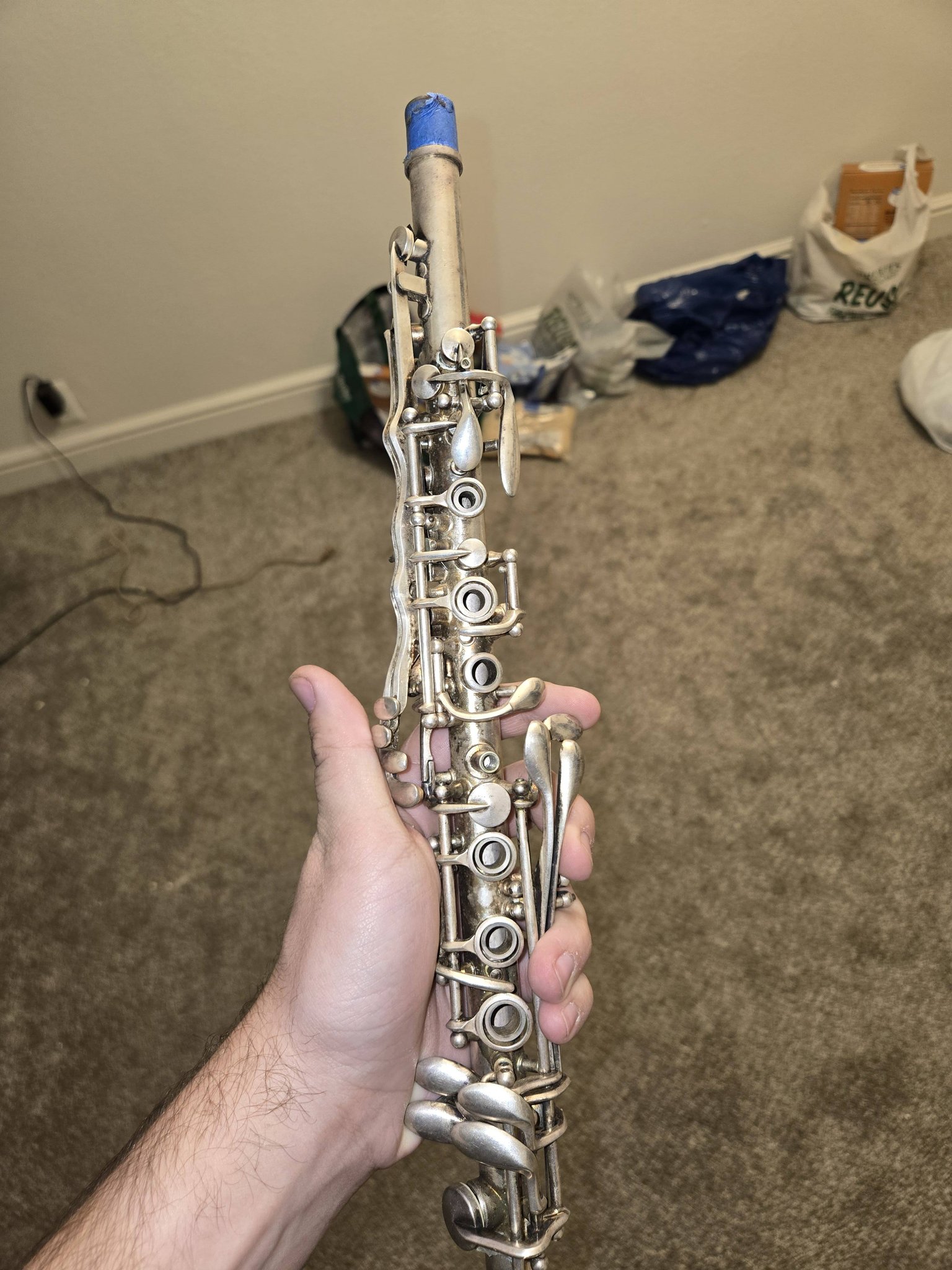 Information on Pedler metal clarinet?