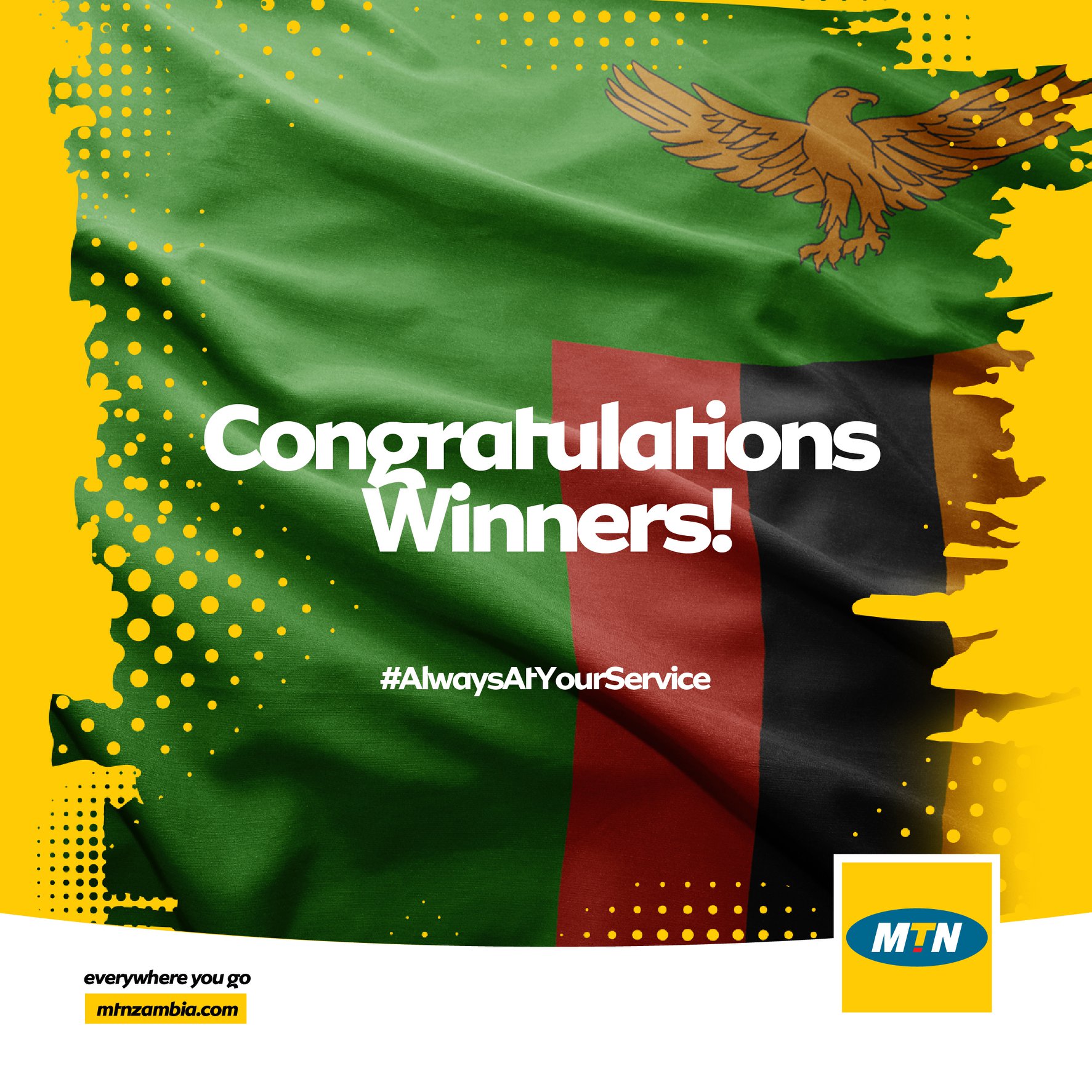 MTN Zambia - Congratulations to the first 50 winners of... | Facebook