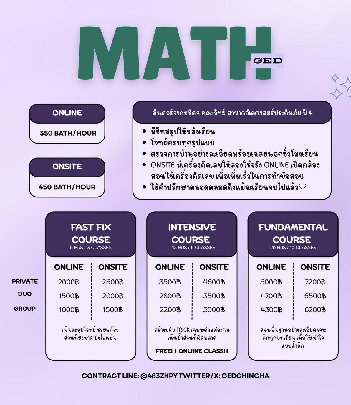 GED Grad Guides - ทีมเรียนจบม.ปลายภายใน 1 เดือน | [Math] เปิดรอบติวรอบ ...