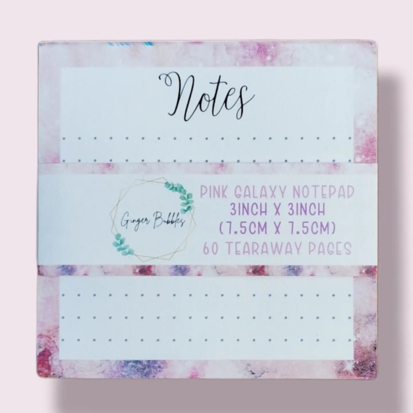 The Gift - New to the shop today is this fun pink galaxy memopad. Each ...