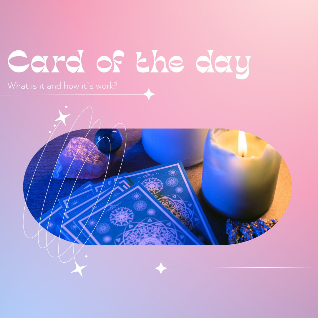 Tarot - Card of the day What is it and how does it work? 🤍 A day card ...