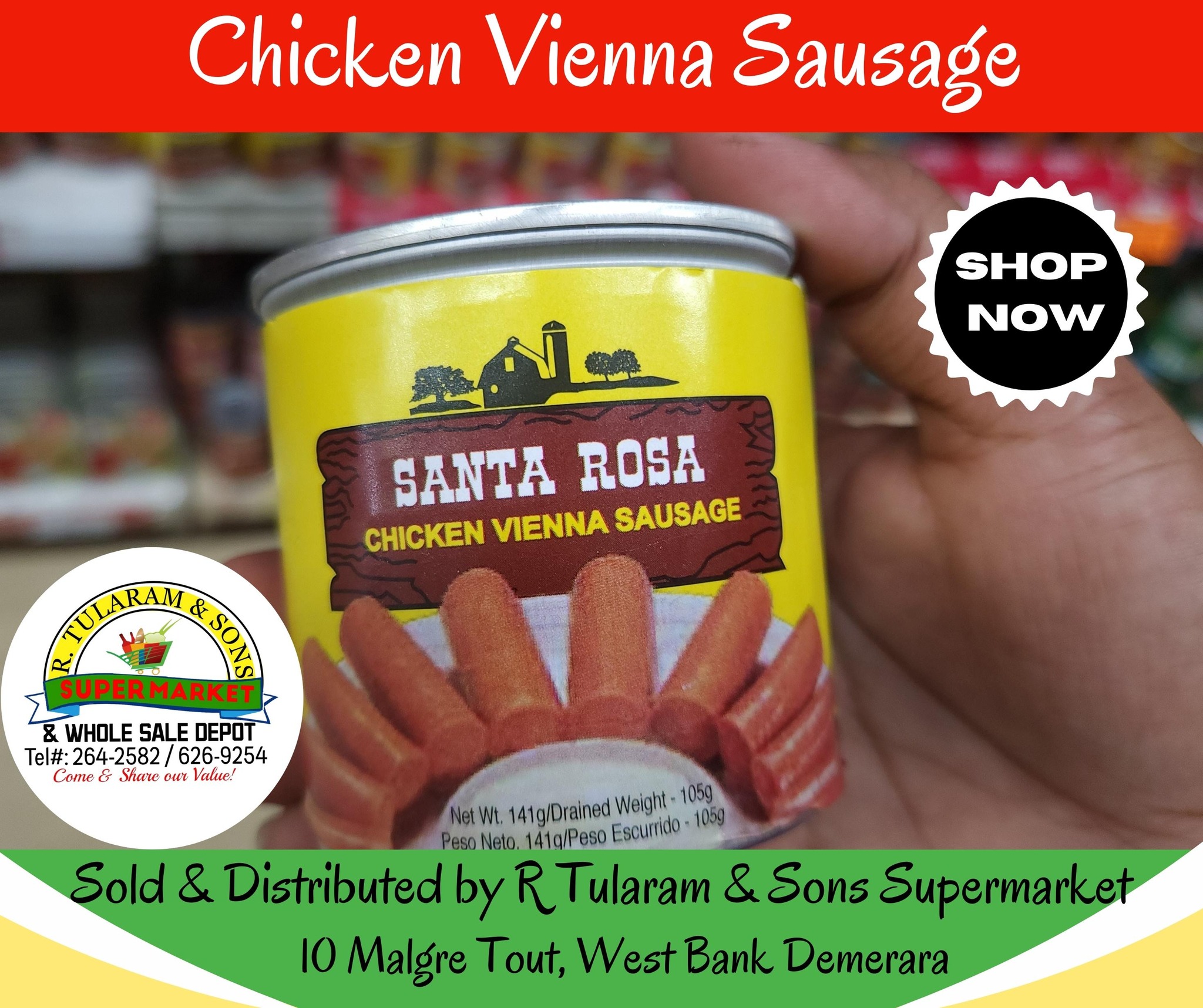 R Tularam and Sons Supermarket