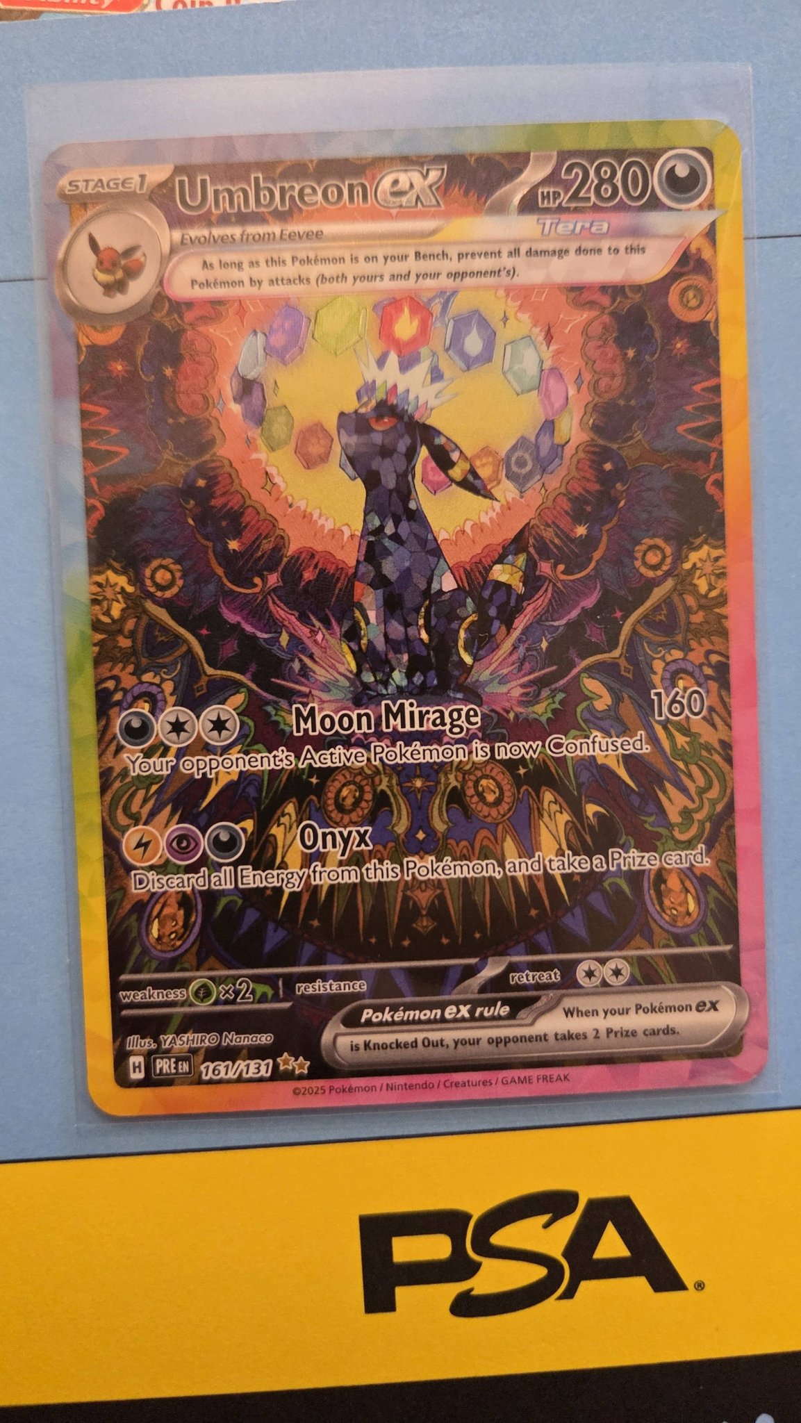 moon mirage pokemon card value Best Pokmon TCG deal: Prismatic Evolutions booster packs drop 32% Darkness Onyx Discard all Energy from this Pokemon Where to buy mint Umbreon