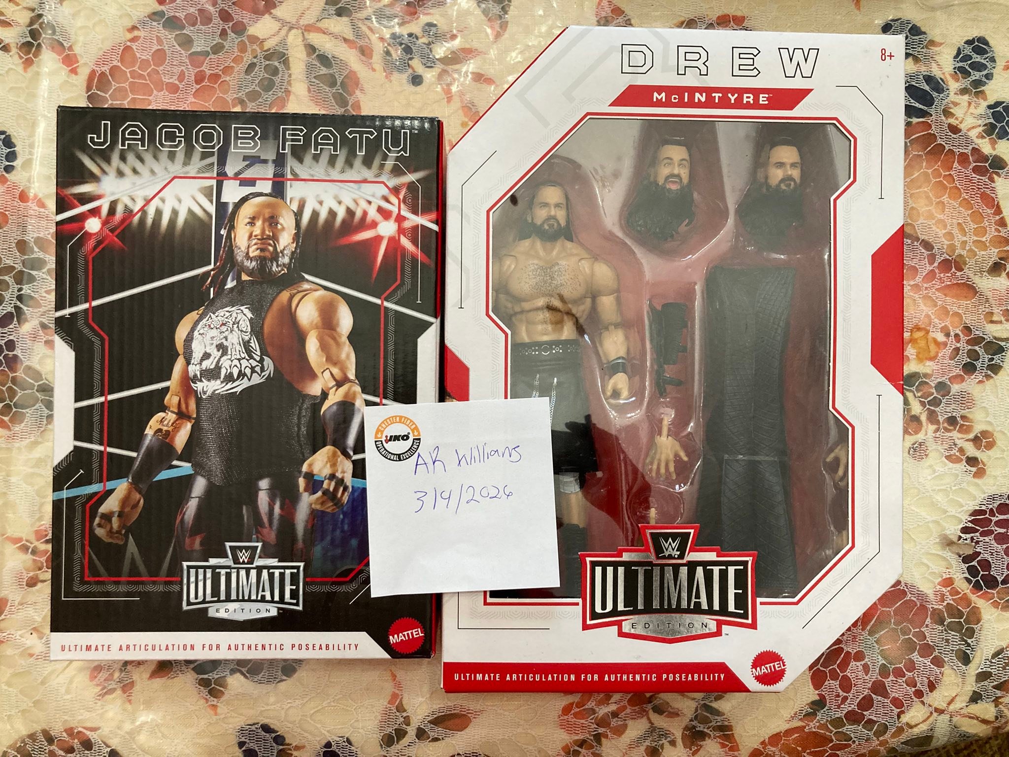 WWE action figure collection for sale