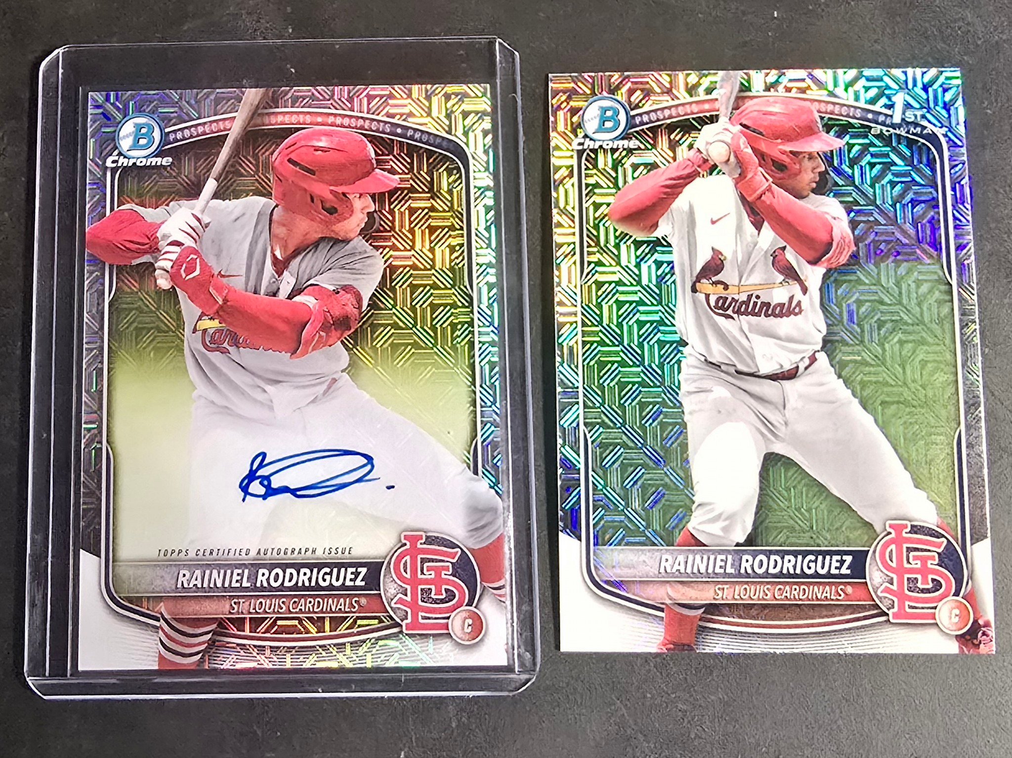 Is this auto a error? Missing 1st Bowman