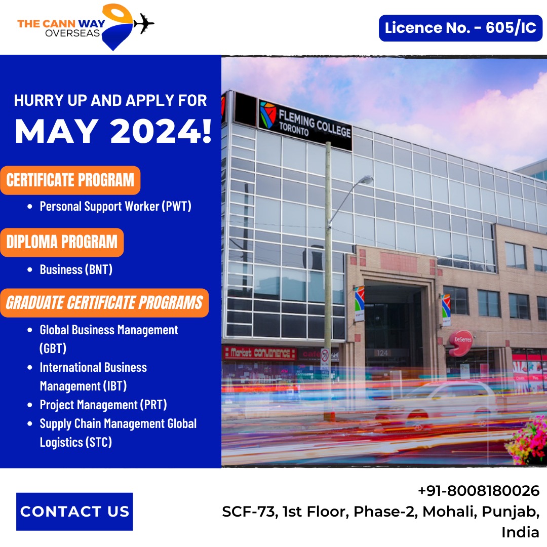 May 2024 intake now accepting... - Cann Way Overseas