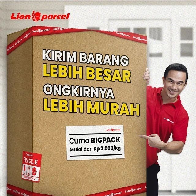 BIGPACK MULAI DARI RP 2.000/KG !... - Lion Parcel Lampung