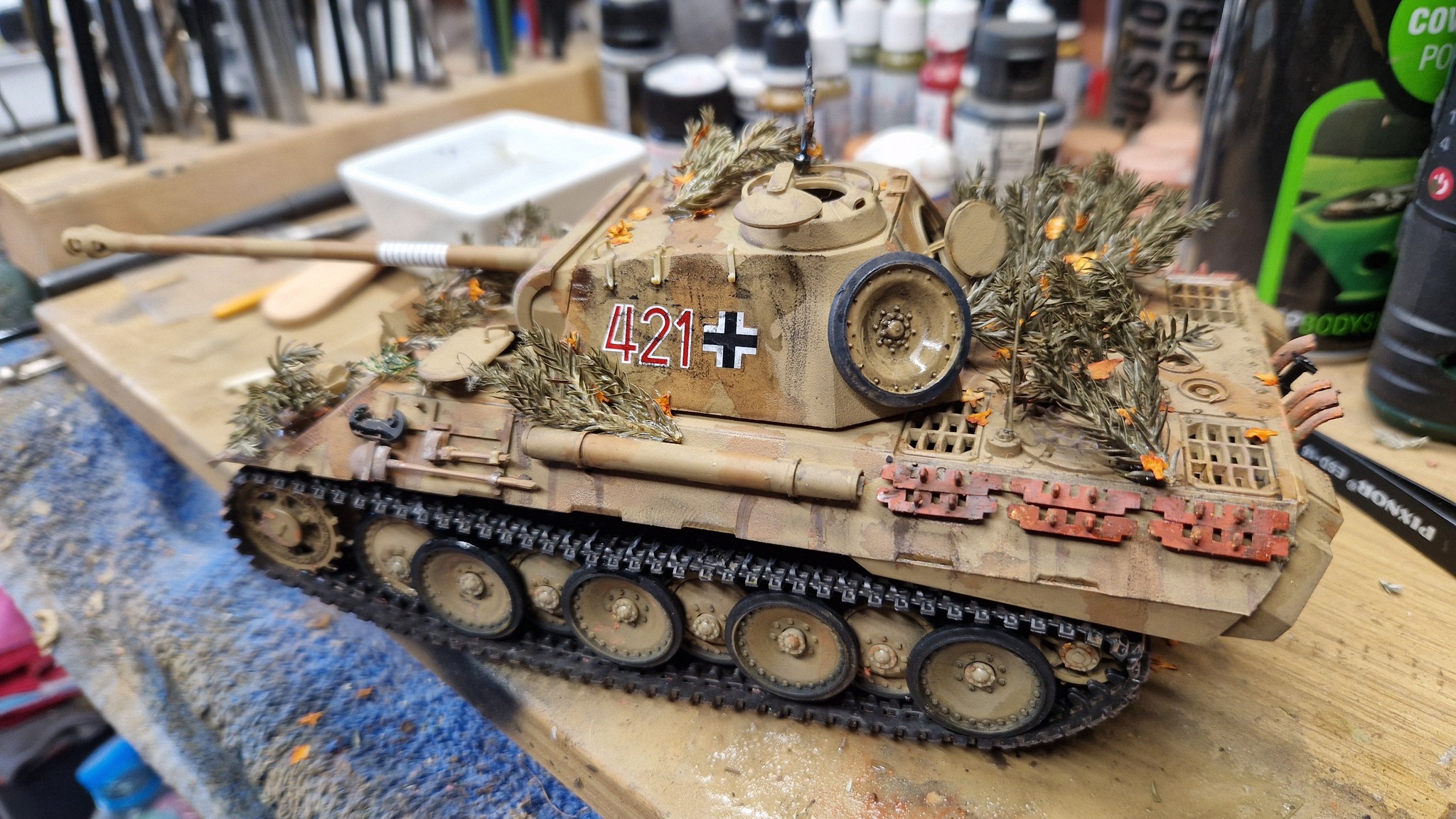 ◇🇲🇫AMX-30 キットをお手付きしています😅 ❋エレ―ル社 1:35スケール