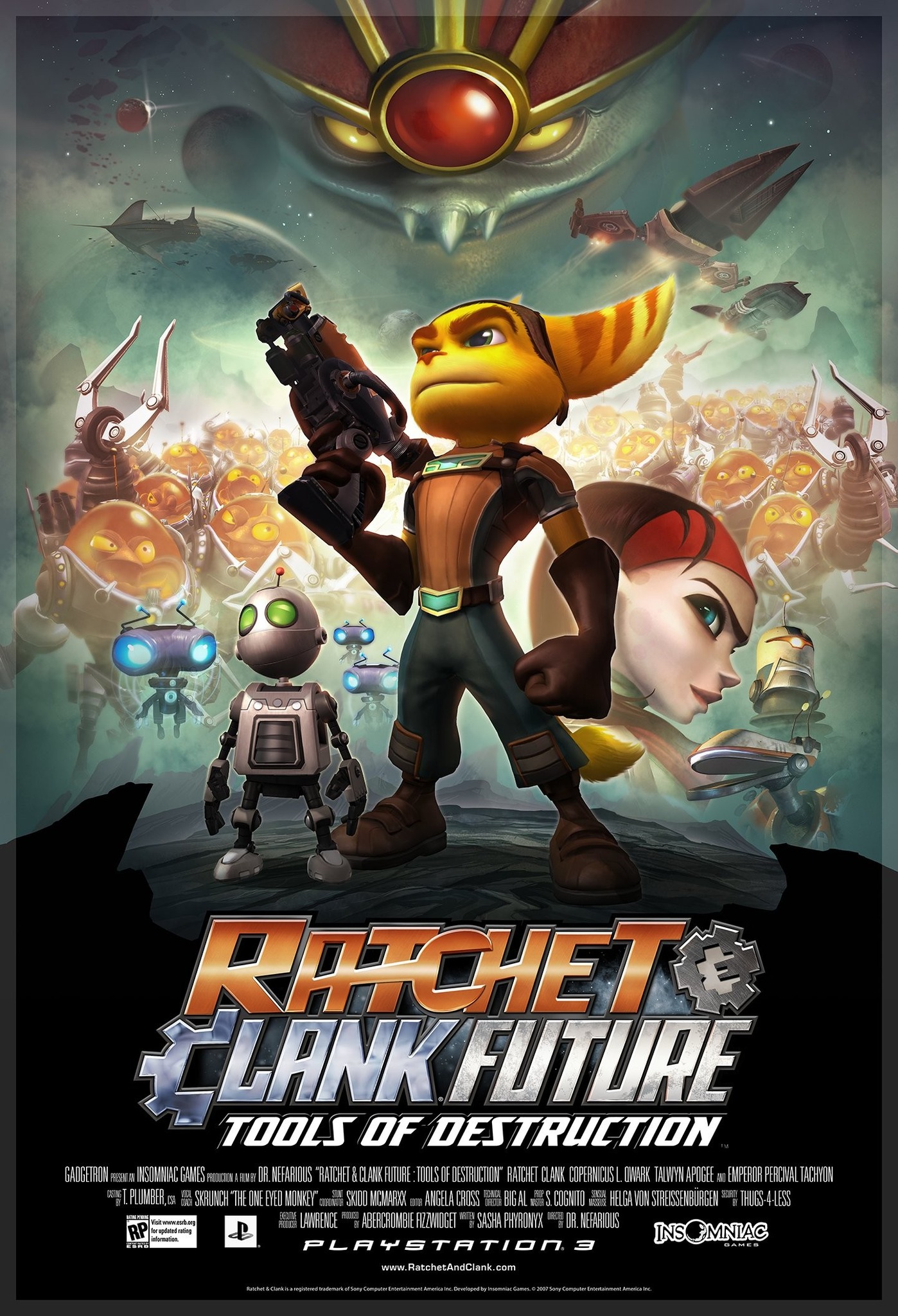 Jeu PS3 - Ratchet & Clank : A Crack In Time - Version Française - Bon état