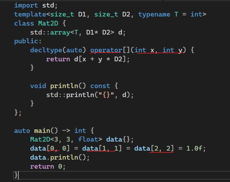 C++ OpenSource | C++23에 추가된 다차원 첨자[] 연산자 | Facebook