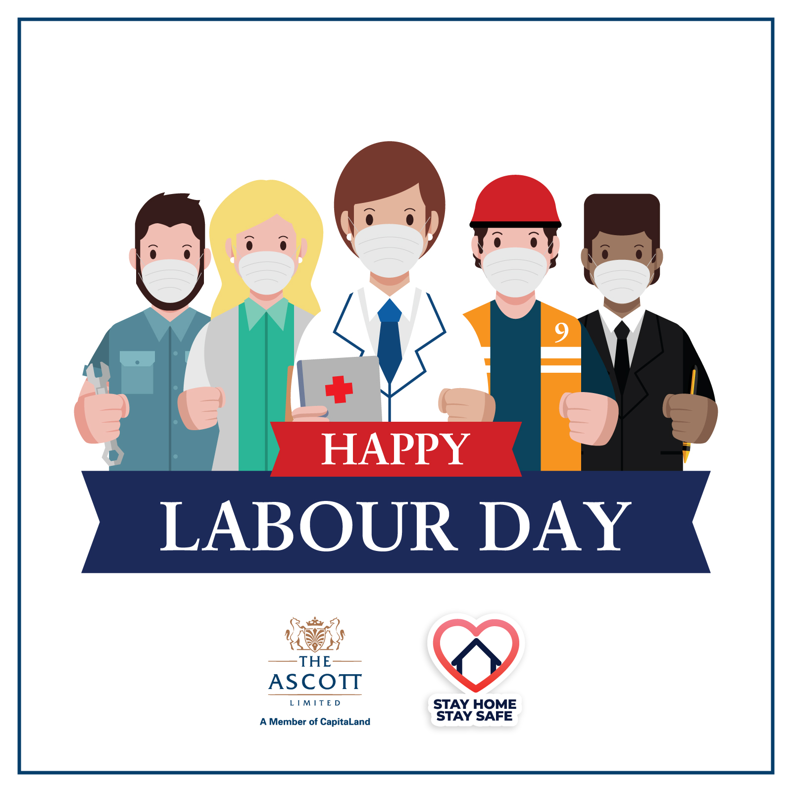 🤩Happy Labour Day 2020🤩 Ascott... - Discover ASR Thailand