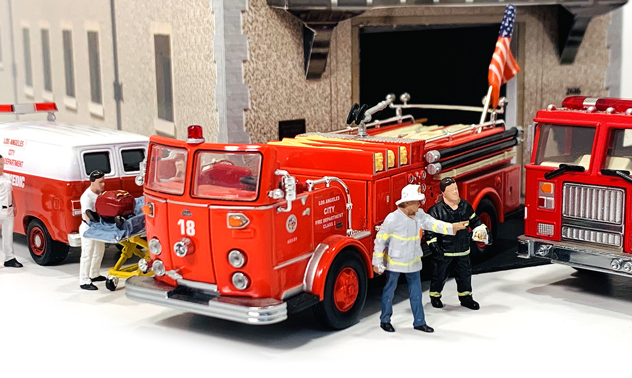 Code 3 lafd engine 18 models | Los Angeles, CA