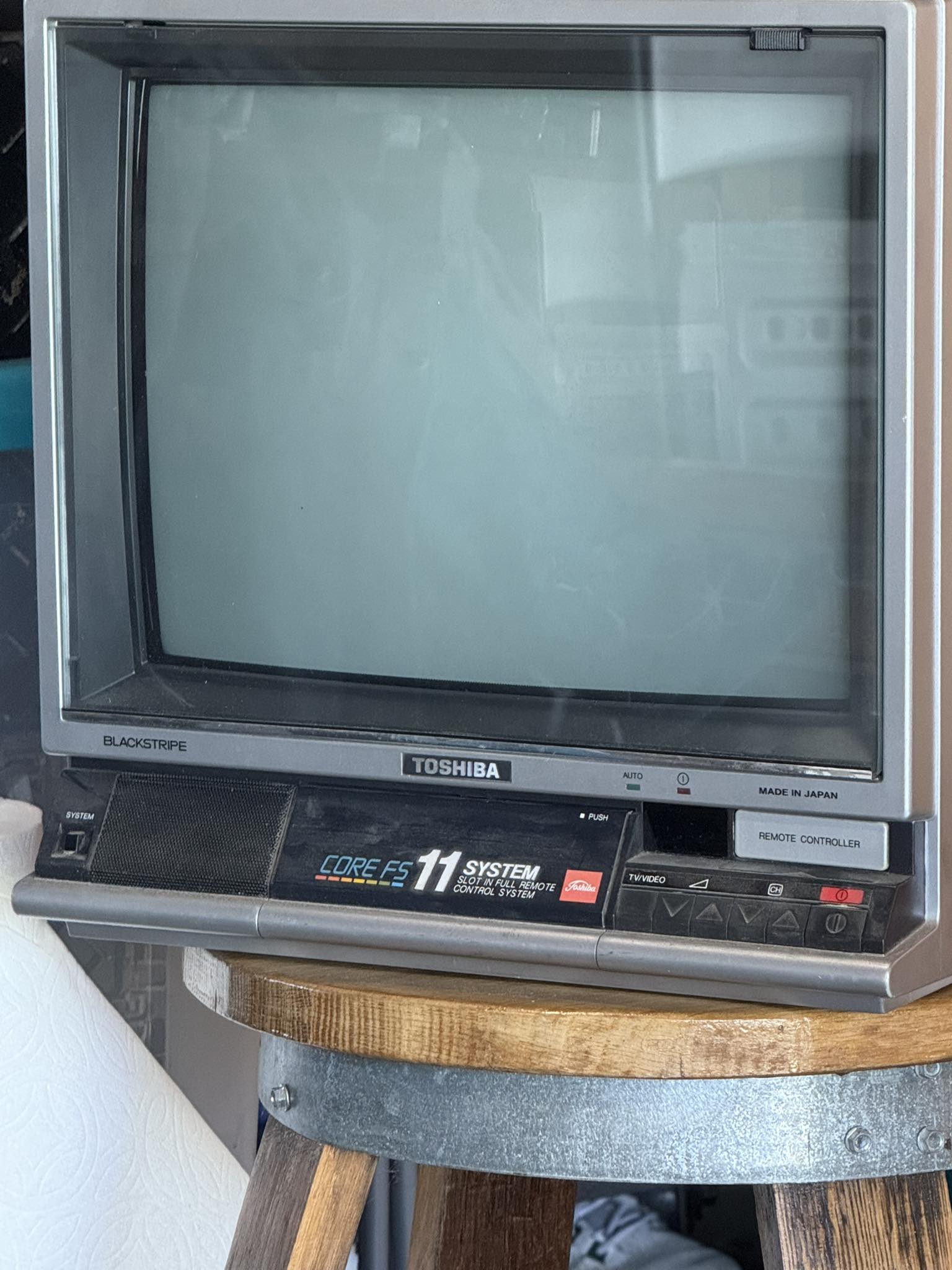 What is the value of a Toshiba Blackstripe TV?