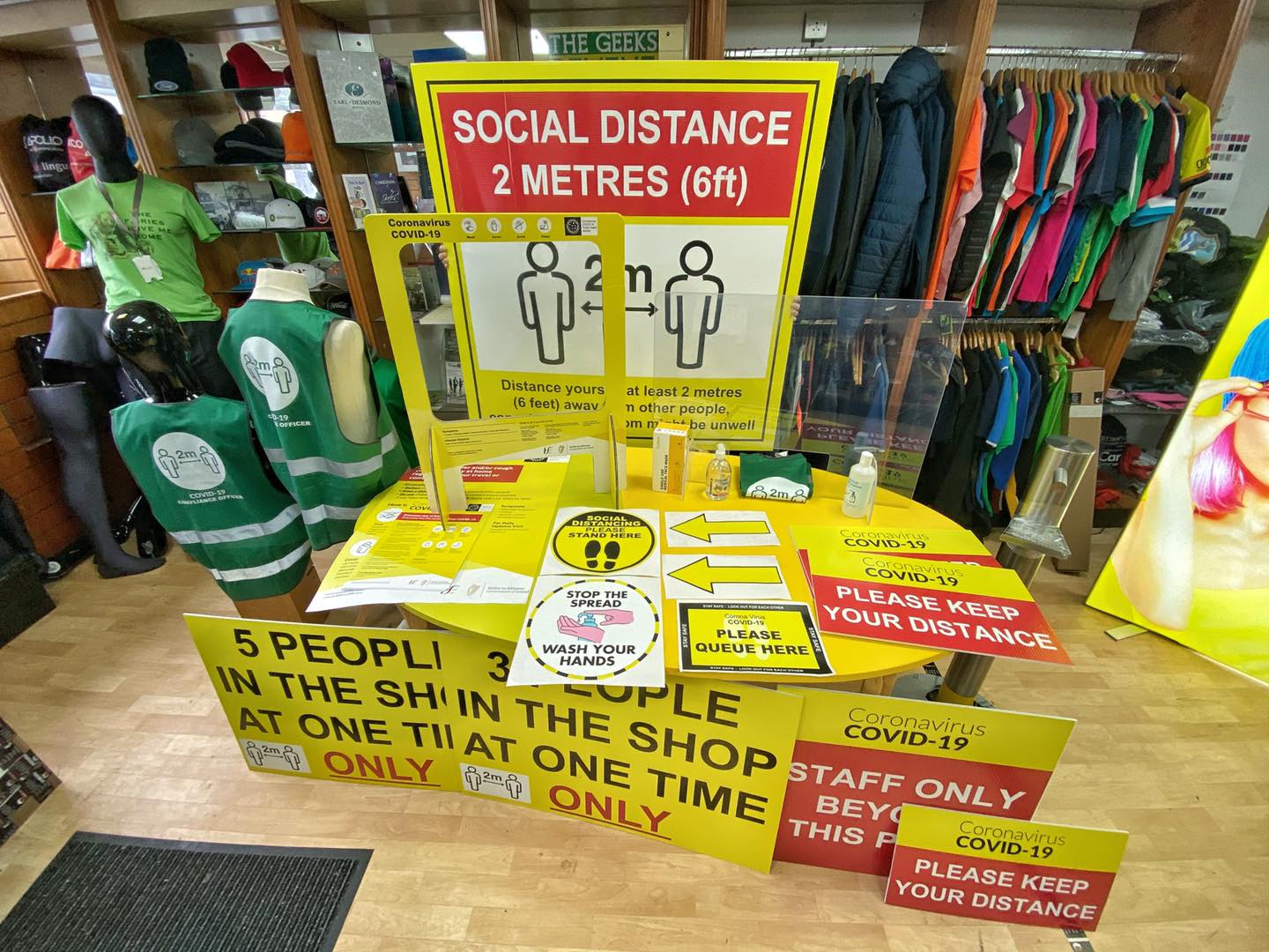 The Brand Geeks - ⚠️ COVID Signage ⚠️ Stay safe and...