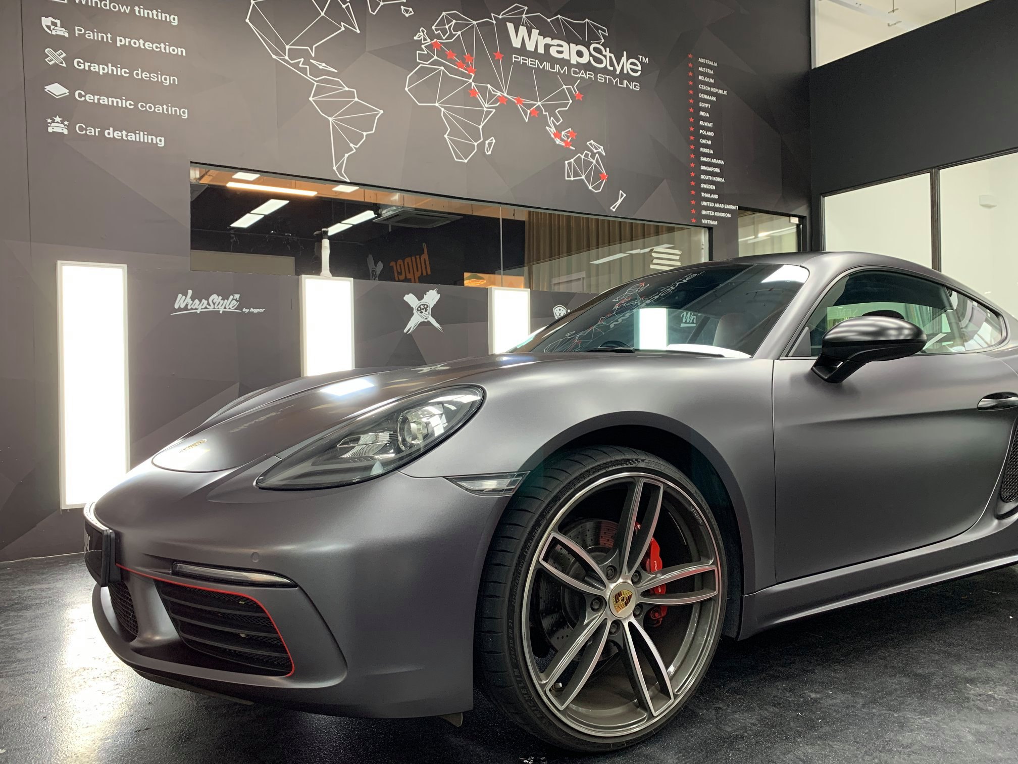 Porsche 718 finished in... - WrapStyle Singapore by Hyper 21 | Facebook