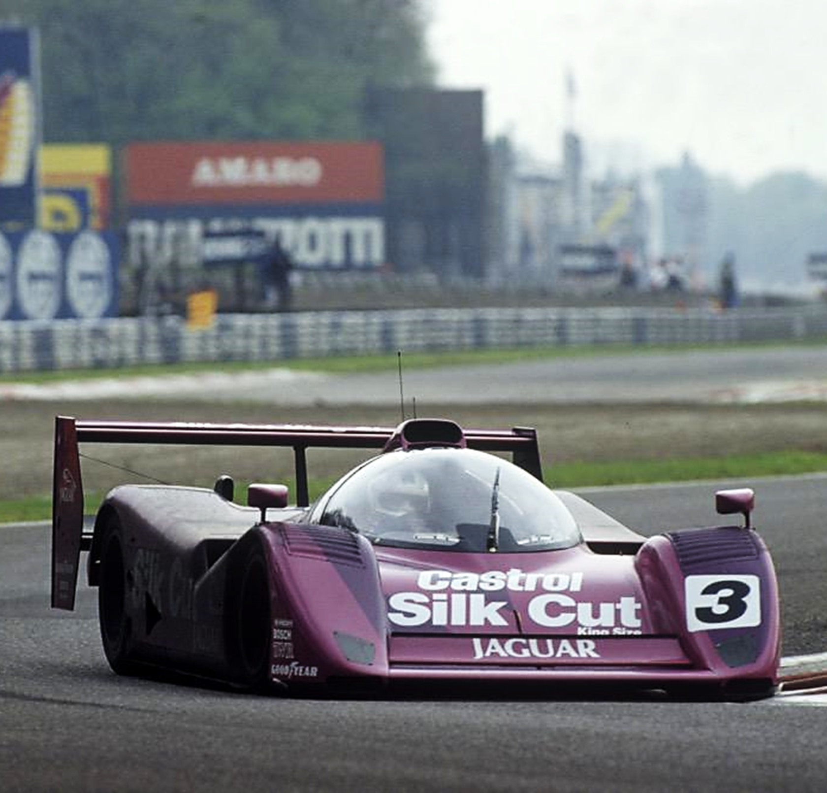 Jaguar XJR-14 wins at Monza 1991