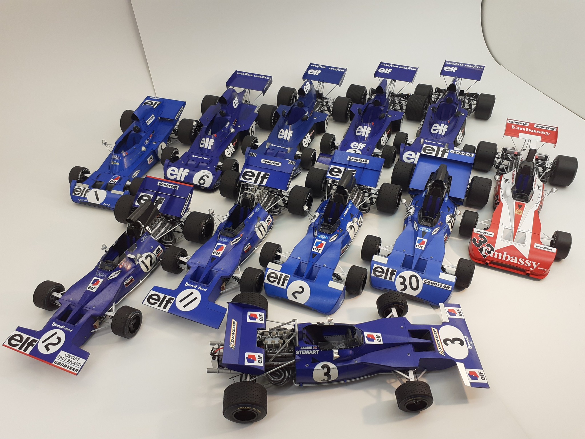 Tyrrell 018. Johny Herbert & Jean Alesi. 1989. Models Spark 1:43.