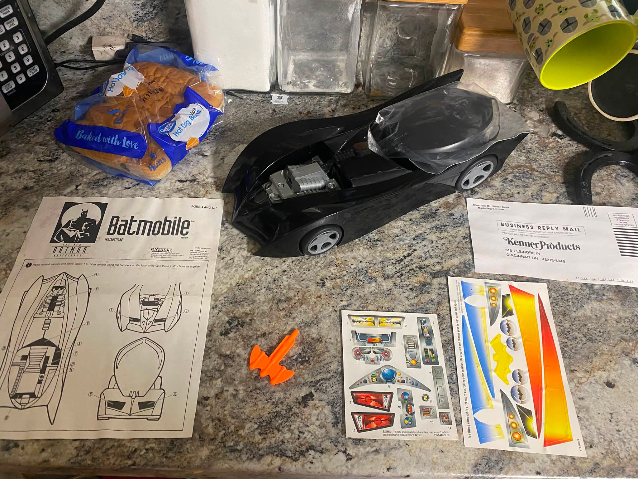 BATMOBILE Hidden Missile Launcher from Batman The Animated Series
