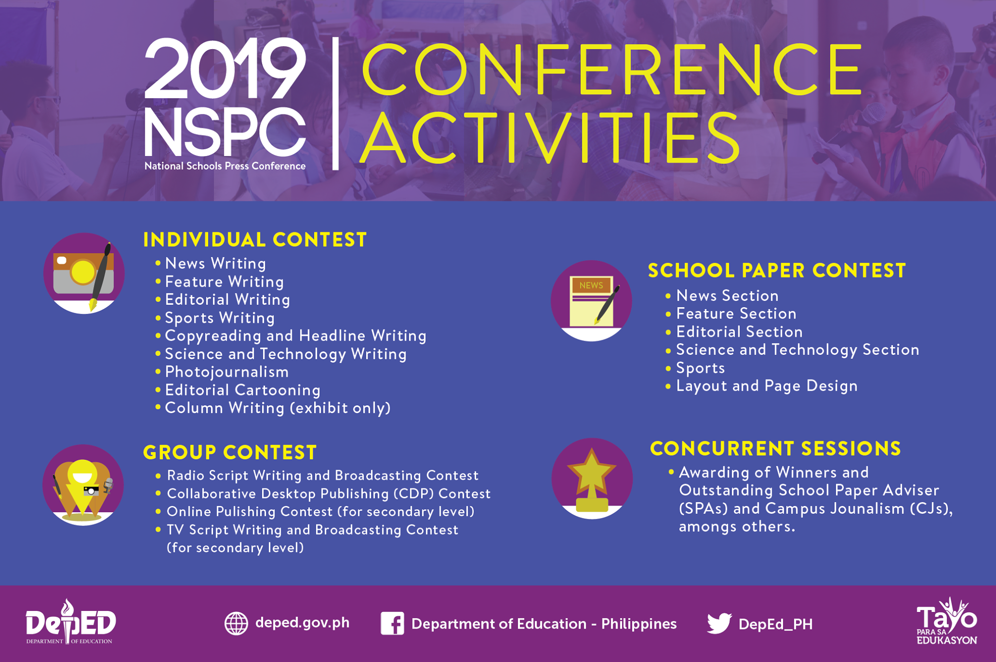 DepEd Philippines - Are you ready for #NSPC2019? Which regions do you ...
