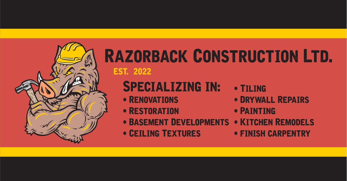 We are hiring! Razorback... - Razorback Construction LTD | Facebook