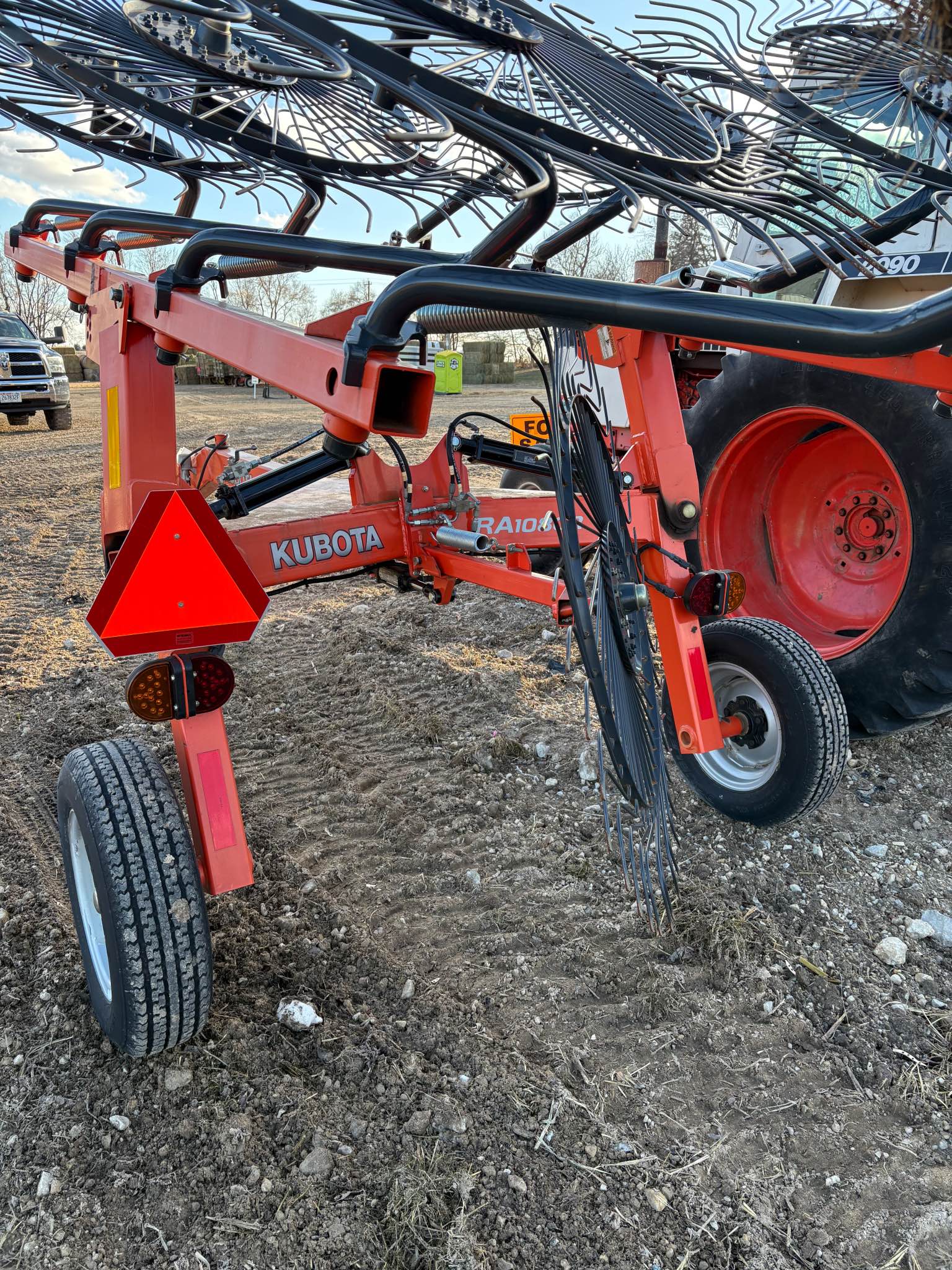 Kubota 8 Wheel Speed Rake - Garden Tools & Equipment - Whitewater ...