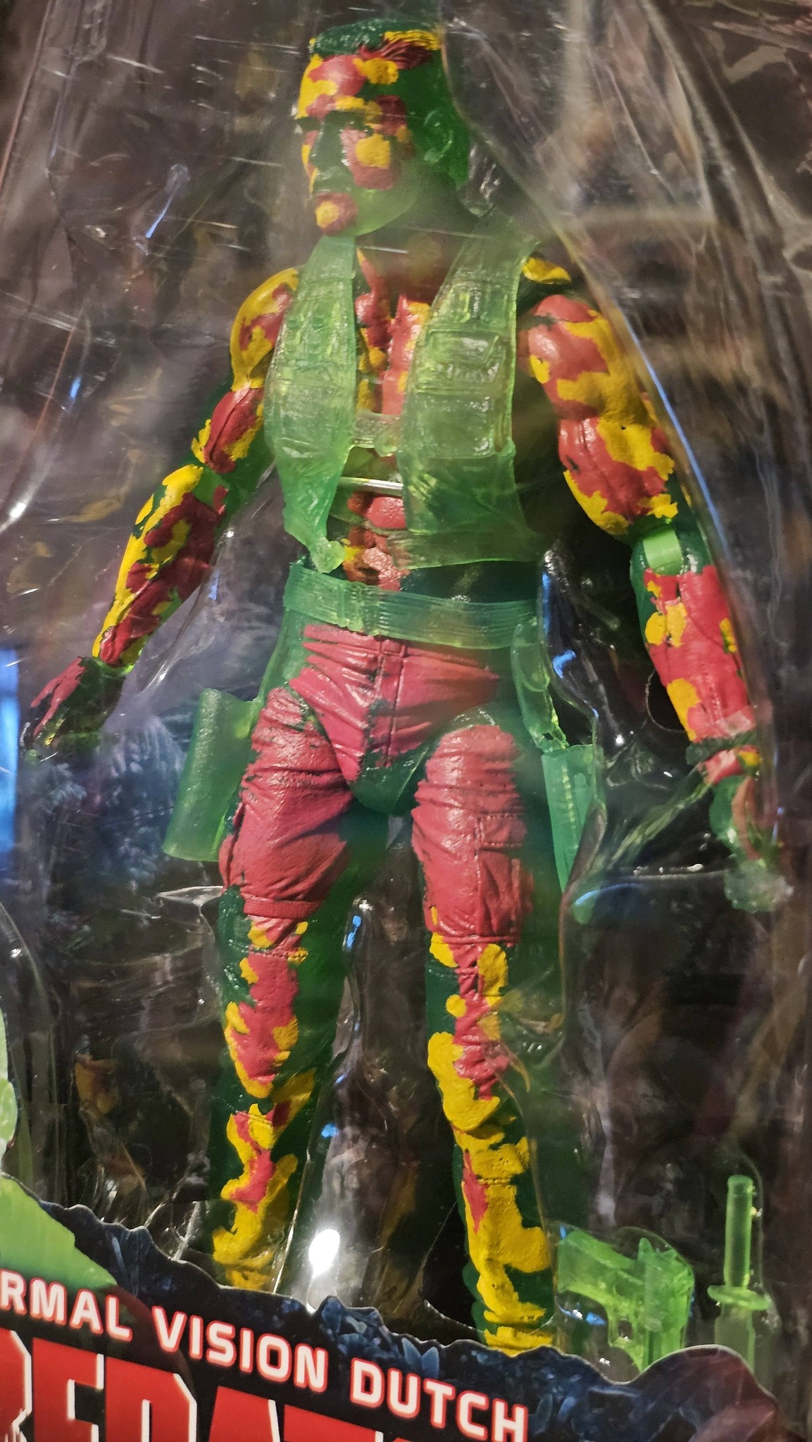 Neca Thermal Vision Dutch Predator action figure review