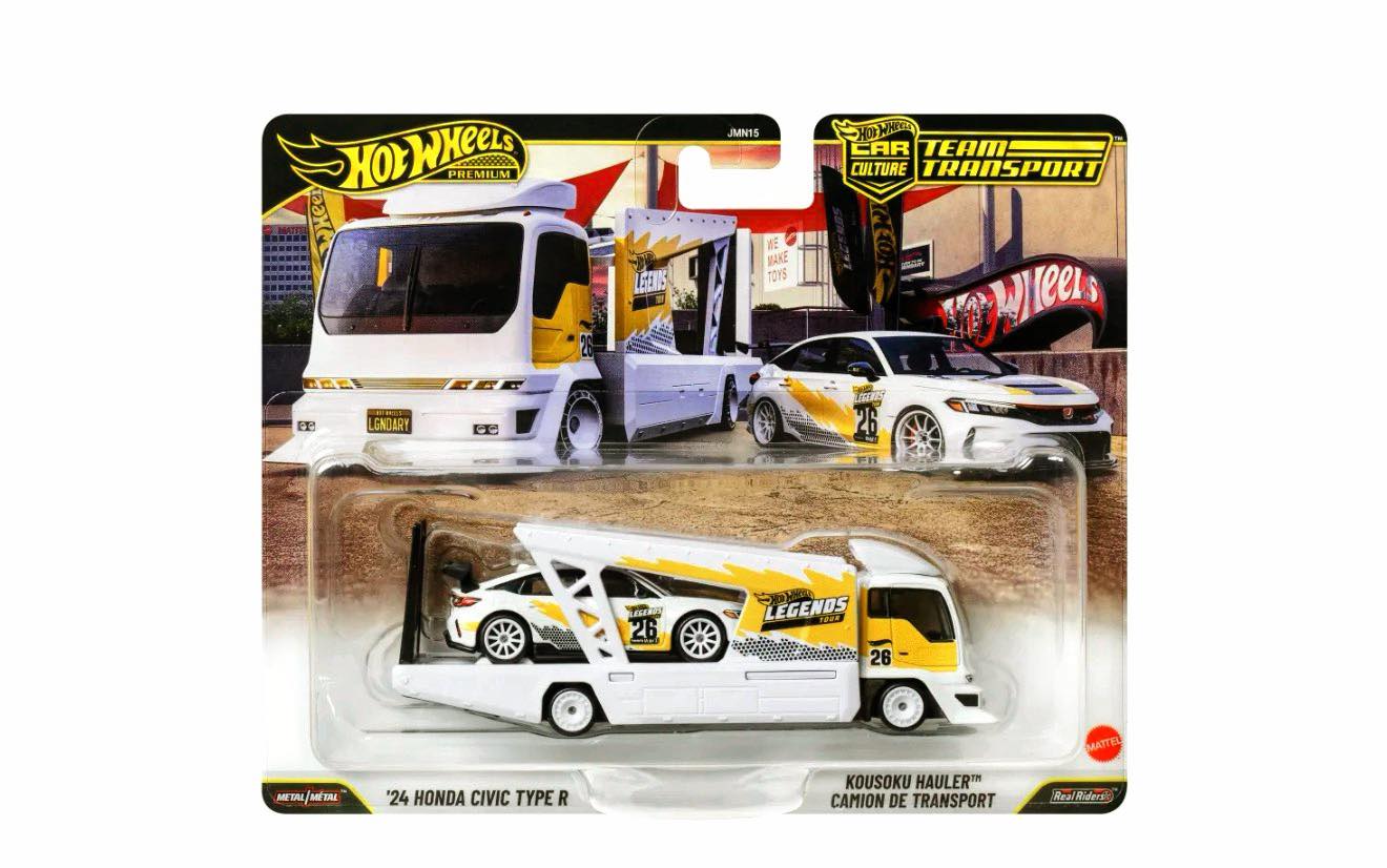 Hot Wheels Team Transport Legends Tour 2026 - '24 Honda Civic Type
