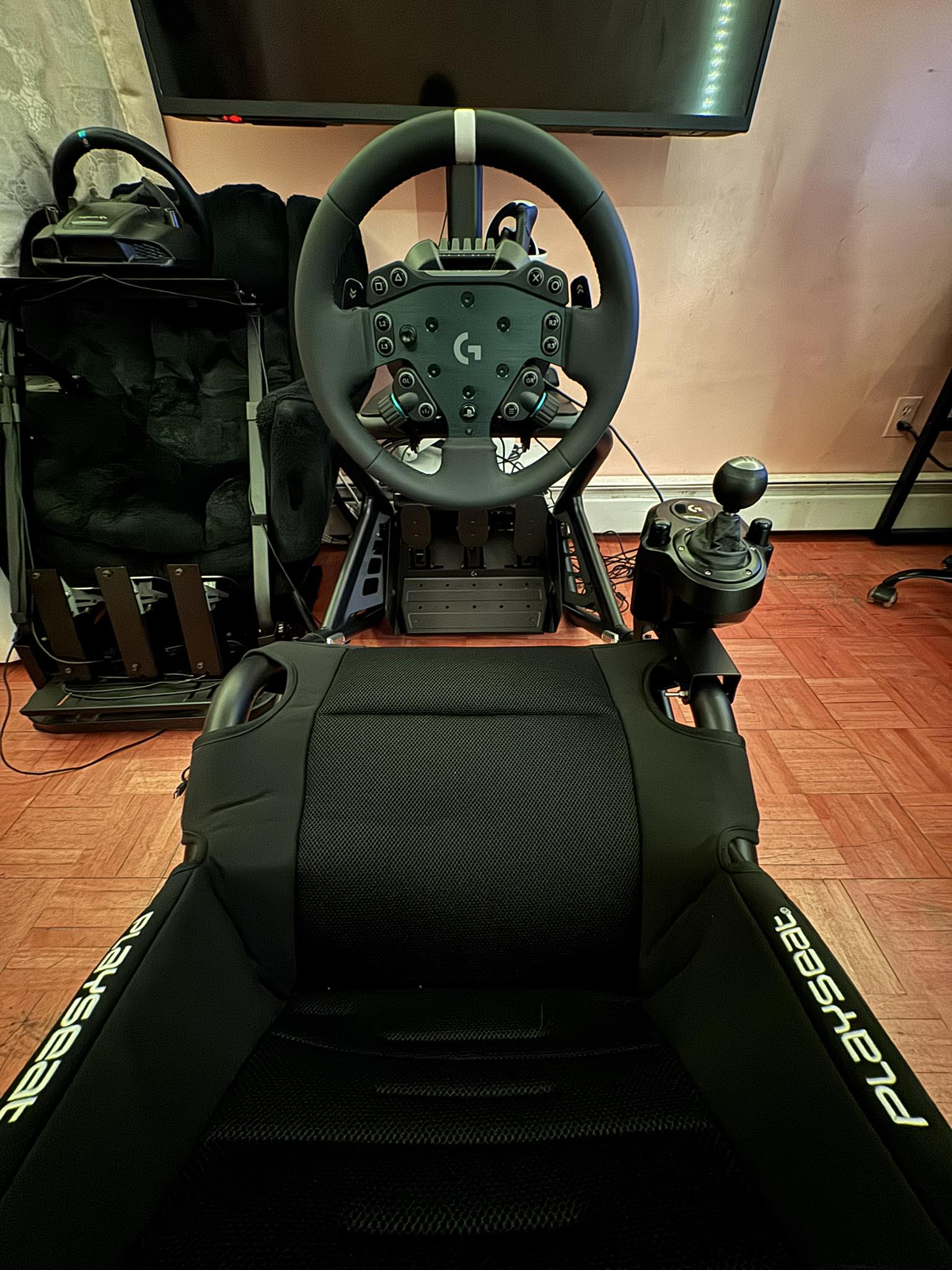 Inverted pedal option for logitech rs50 wheel?