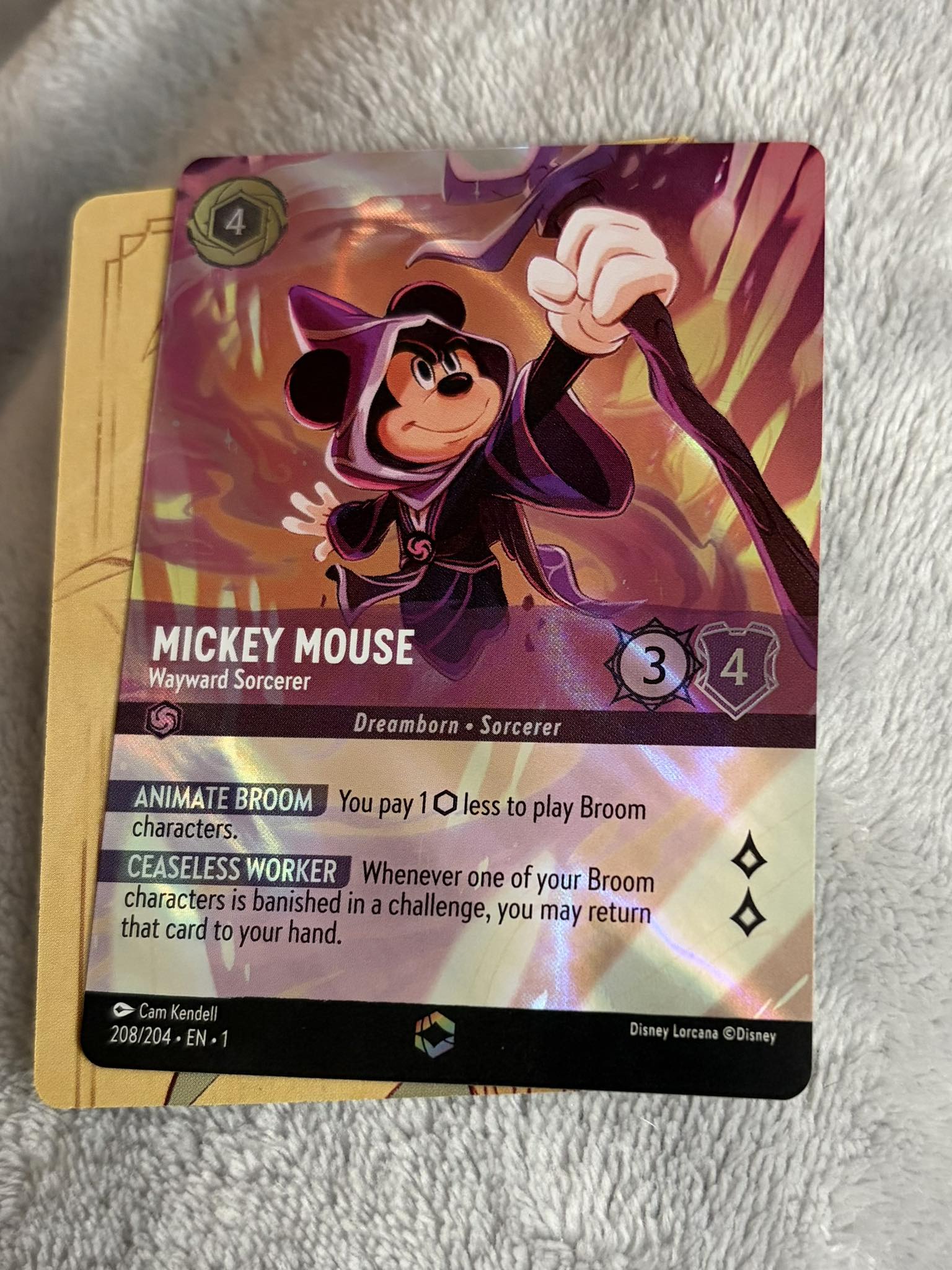 Disney Lorcana TCG cards found at Costco