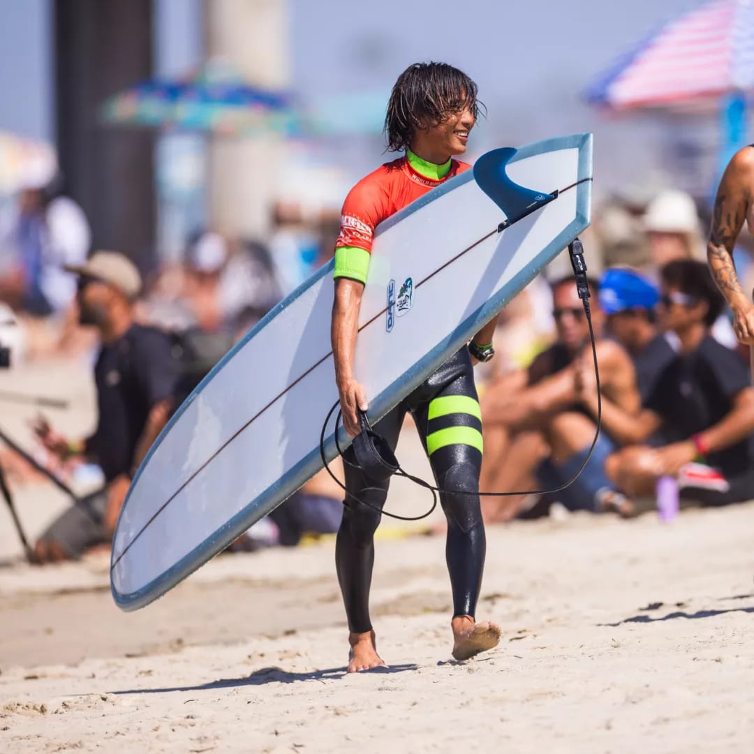 Hiroka Yoshikawa's final day at the longboard world tour in