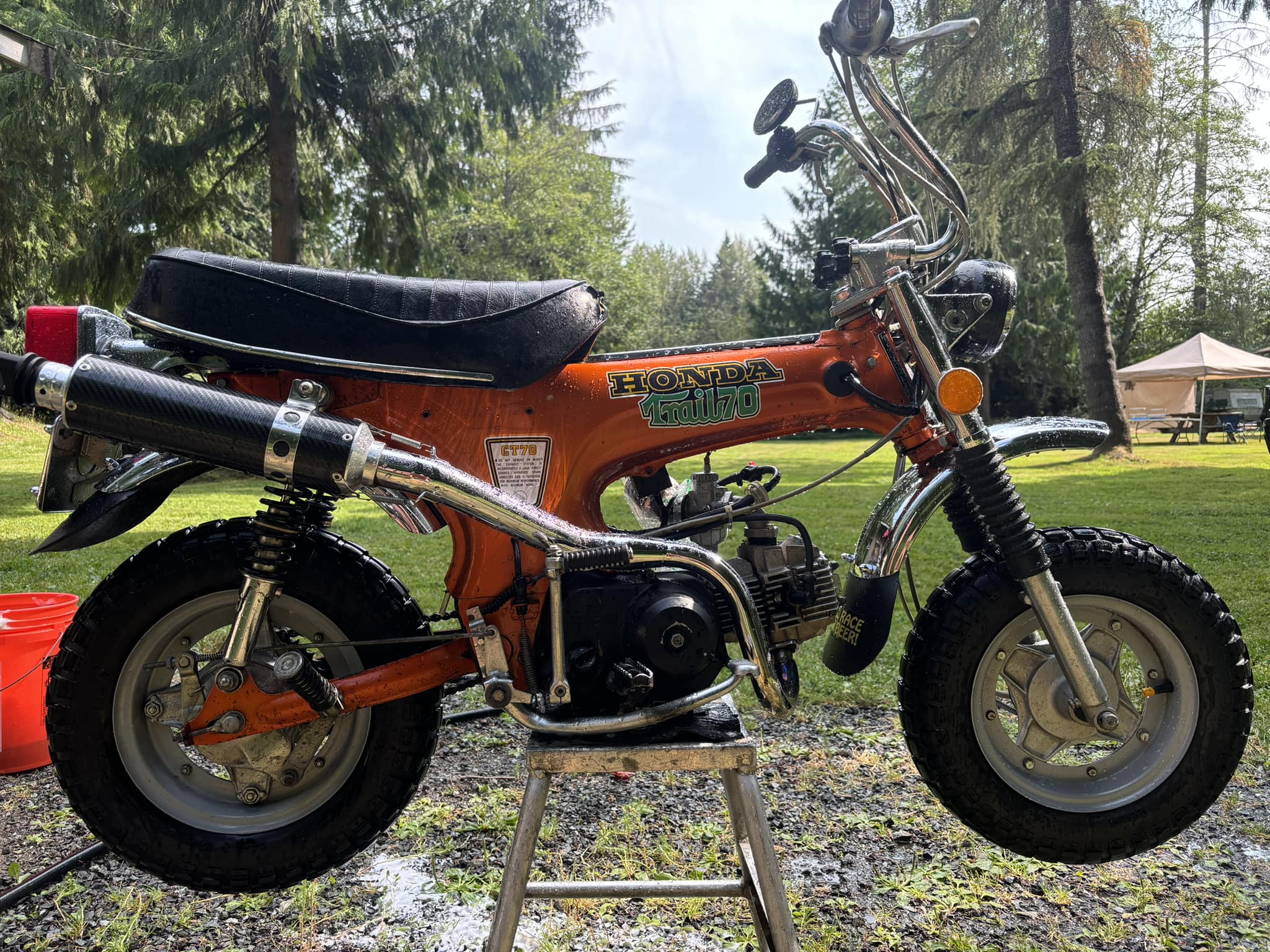 Why is my CT70 having difficulty downshifting with an 88cc kit?