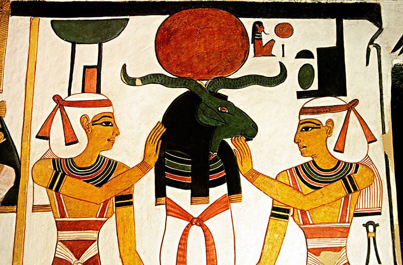 Egypt Museum - The Litany of Re: Depiction of Re-Osiris...