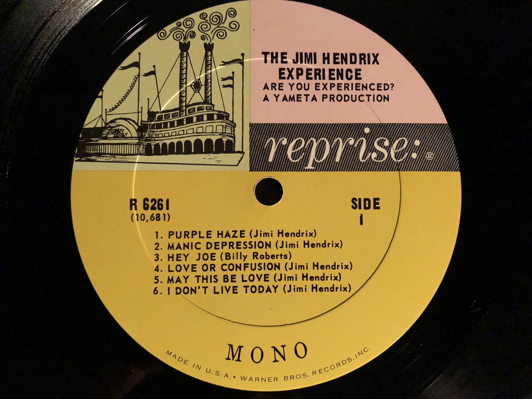 58 YEARS AGO ON THIS DAY in 1967, Jimi Hendrix signed with Reprise