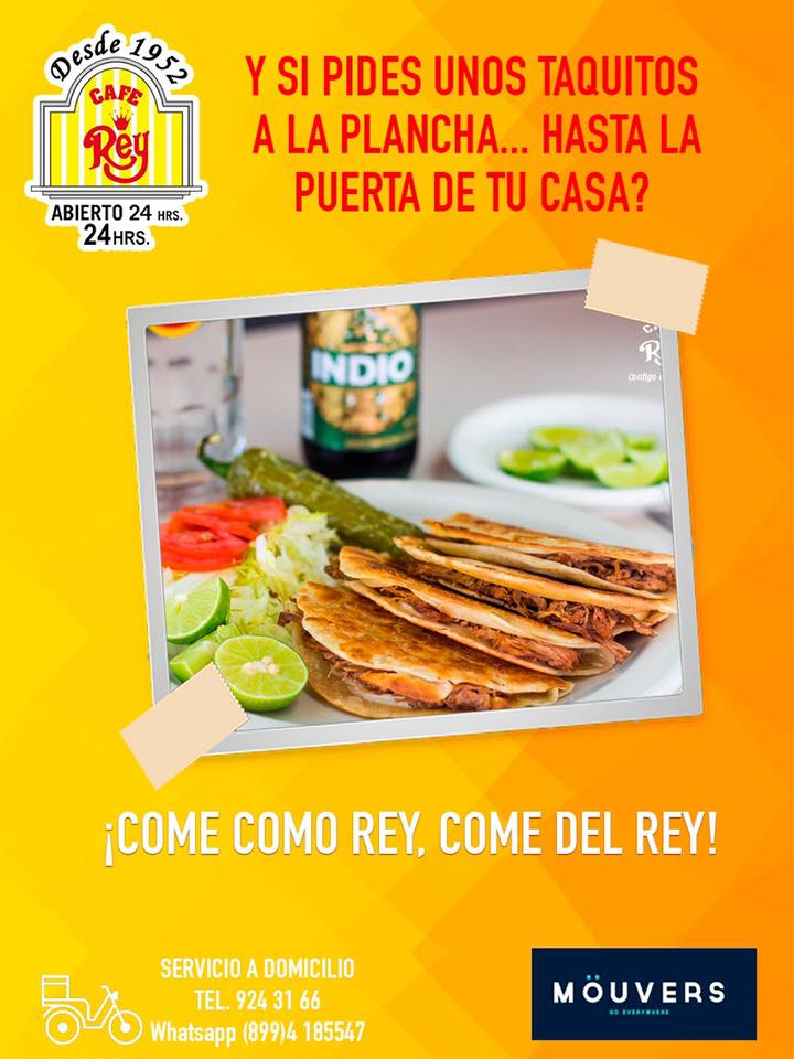 Cafe Rey Home Reynosa, Tamaulipas Menu, Prices