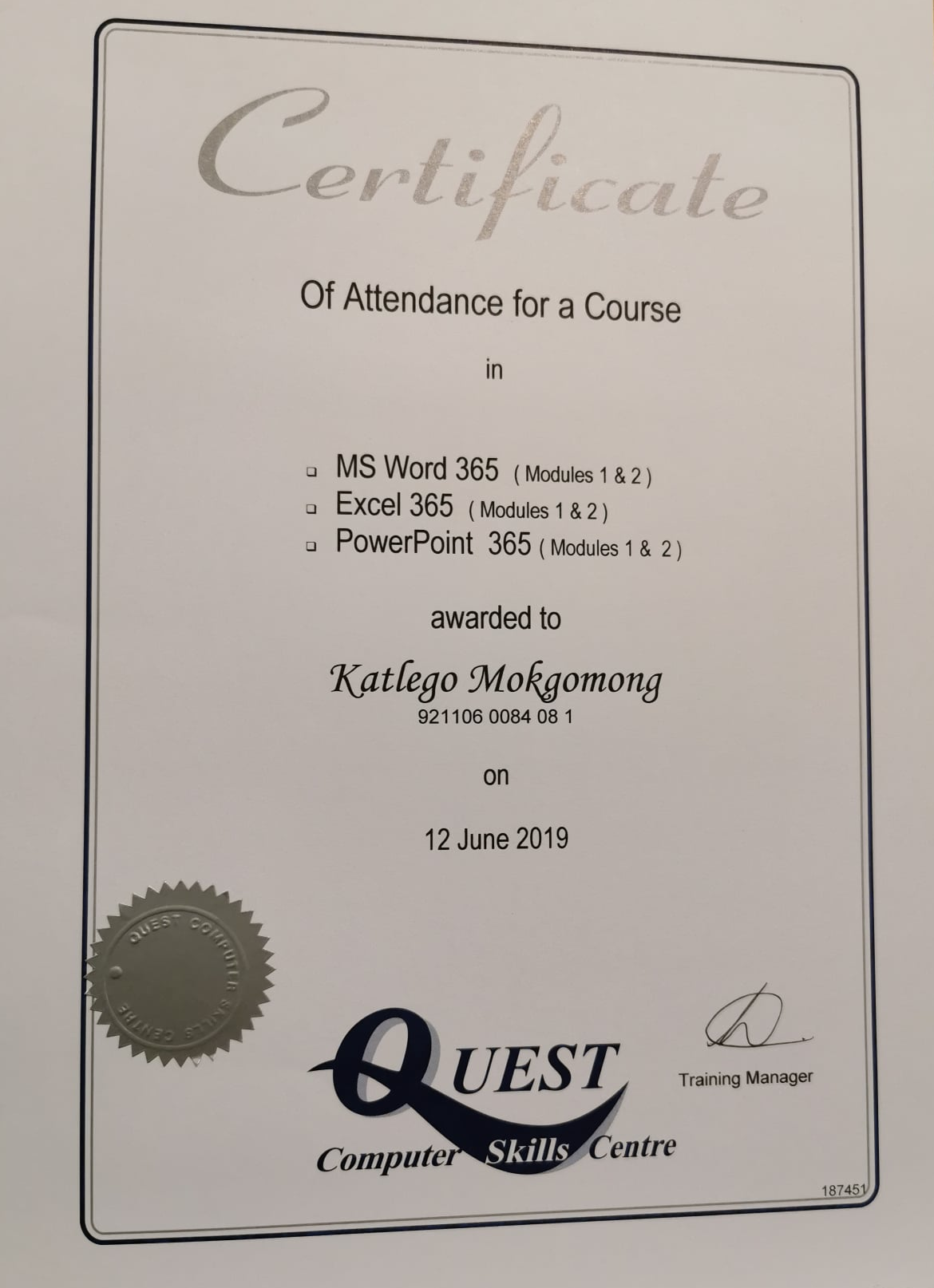 > Master MS Office in 3... - Quest Computer Skills Centre | Facebook