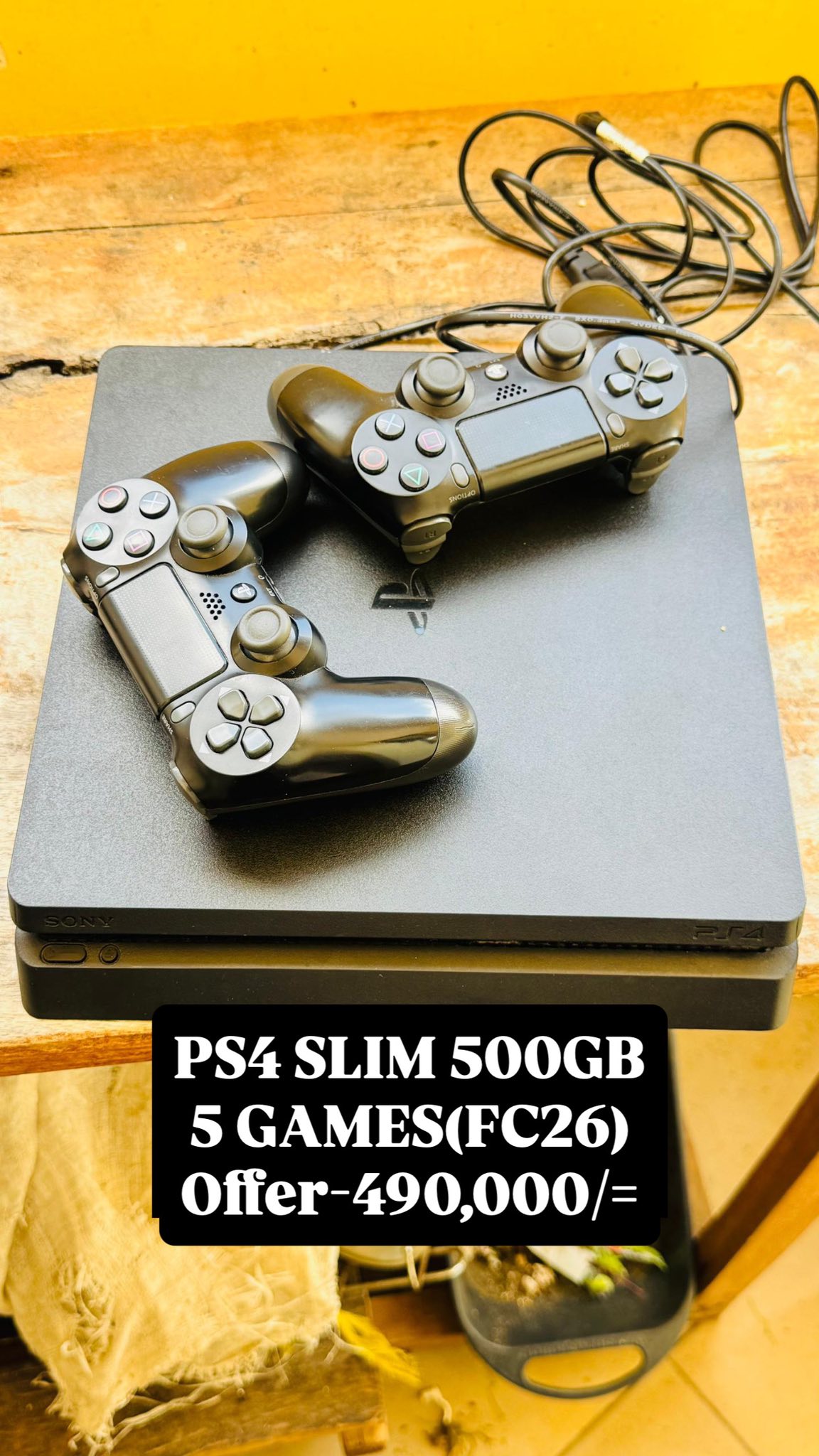 PS4slim500GBとコントローラー 【公式通販】