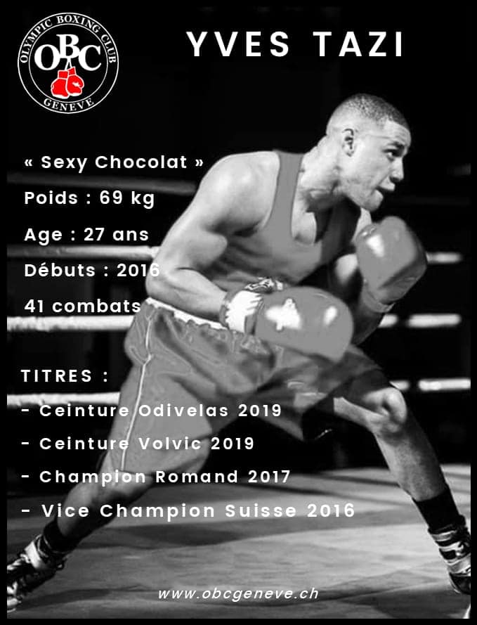 Olympic Boxing Club Geneve Aujourd Hui C Est L Anniversaire De Notre Boxeur Le Plus Cape Yves Tazi Un Boxeur Discret Humble Et Toujours De Bonne Humeur Malgre Une Longue Periode De Convalescence Qui