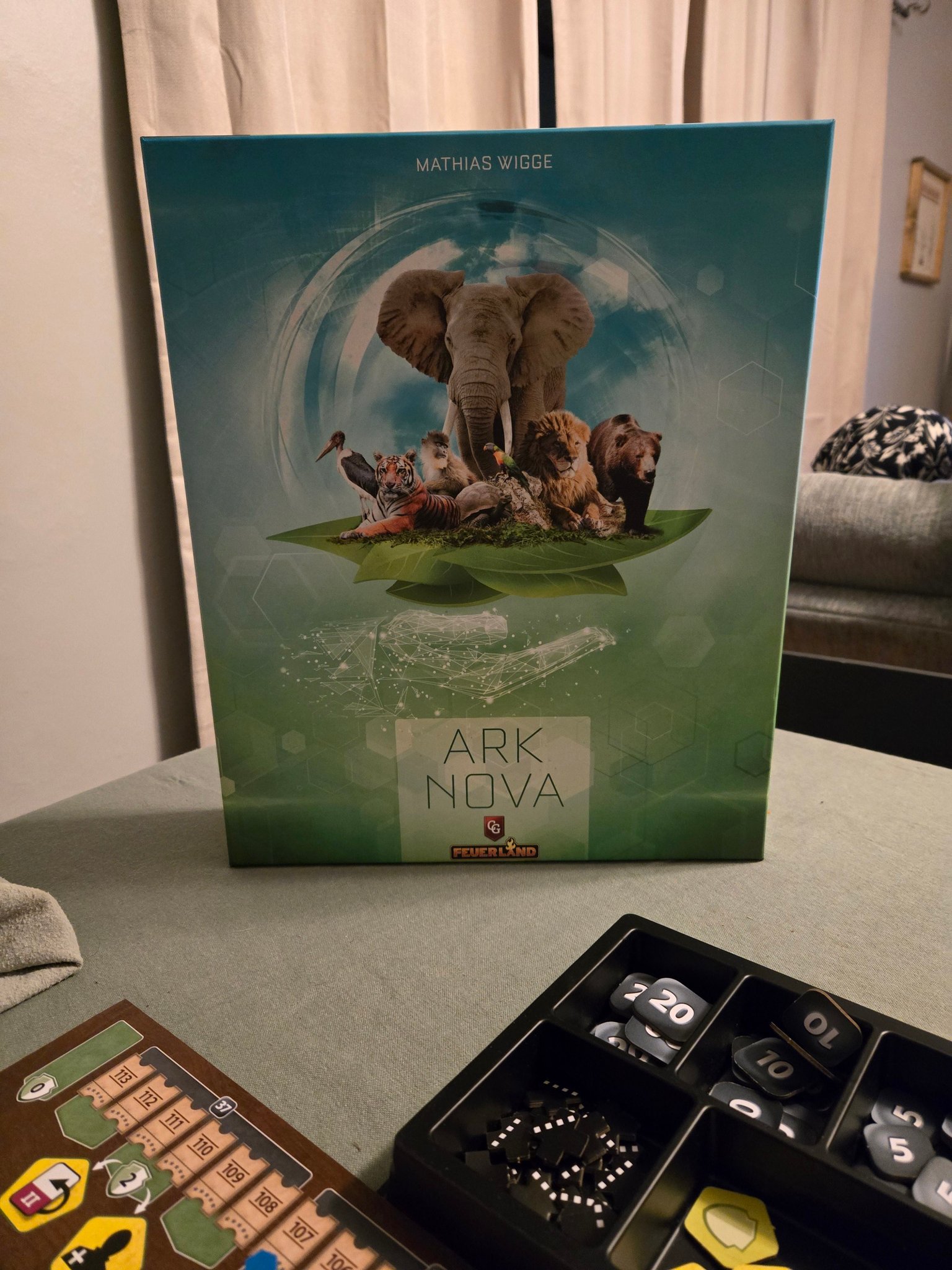 Innovation Board Game Ark Nova Board Game | Build Your Own Zoo Strategy ...