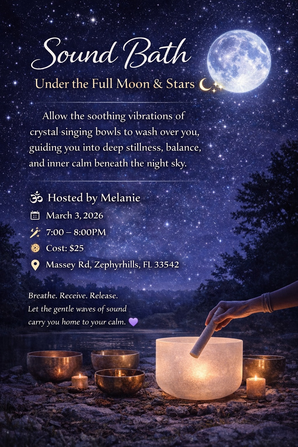 Full Moon sound bath