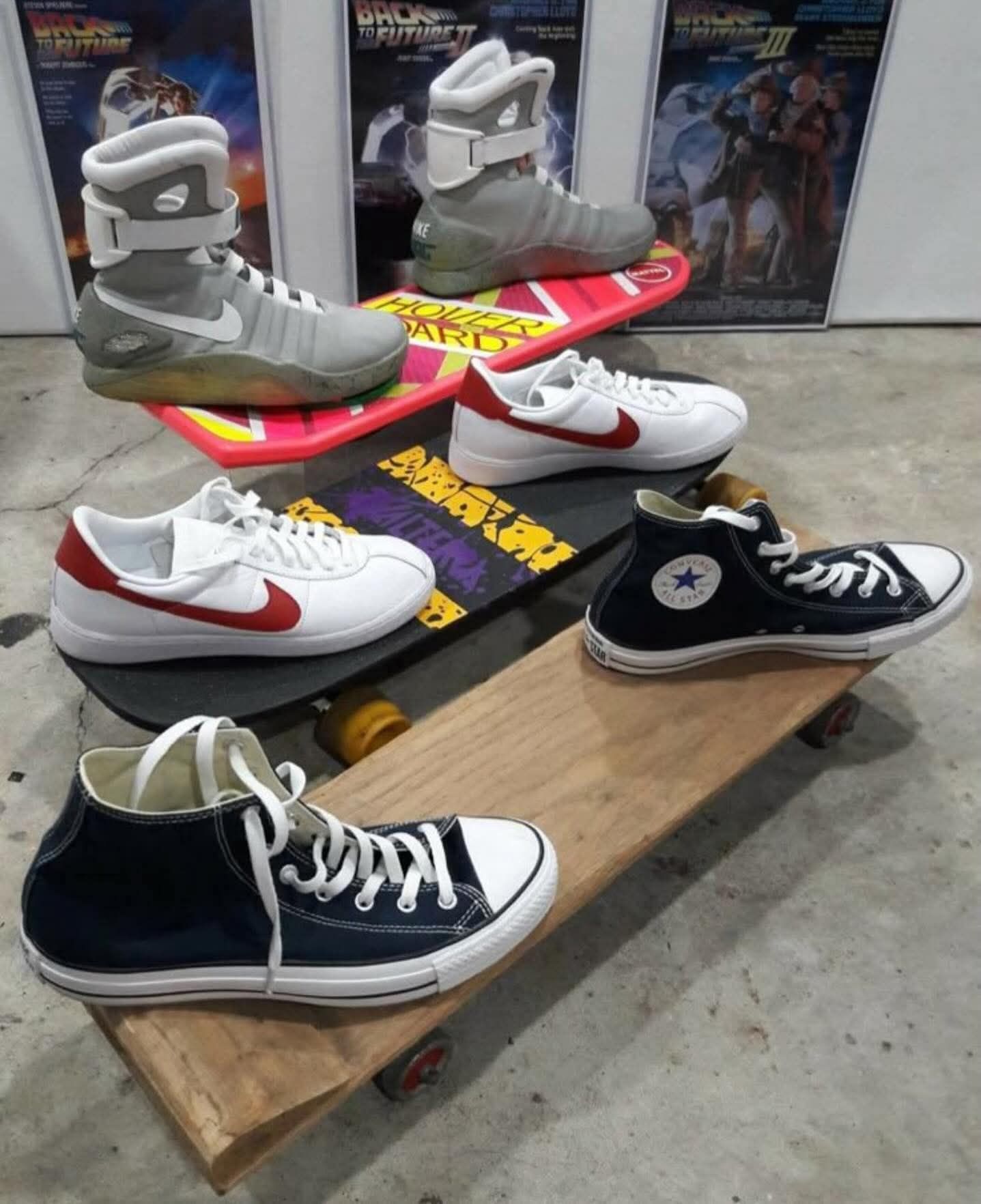 Back to the future converse shoes choice