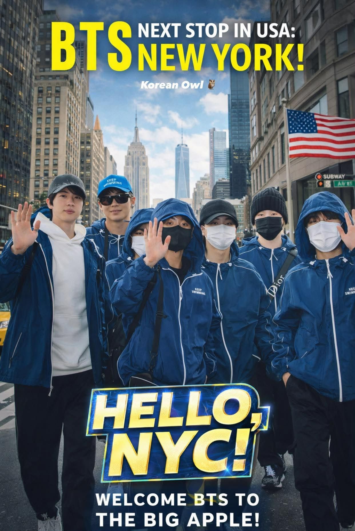 BTS launches world tour and takes over New York City