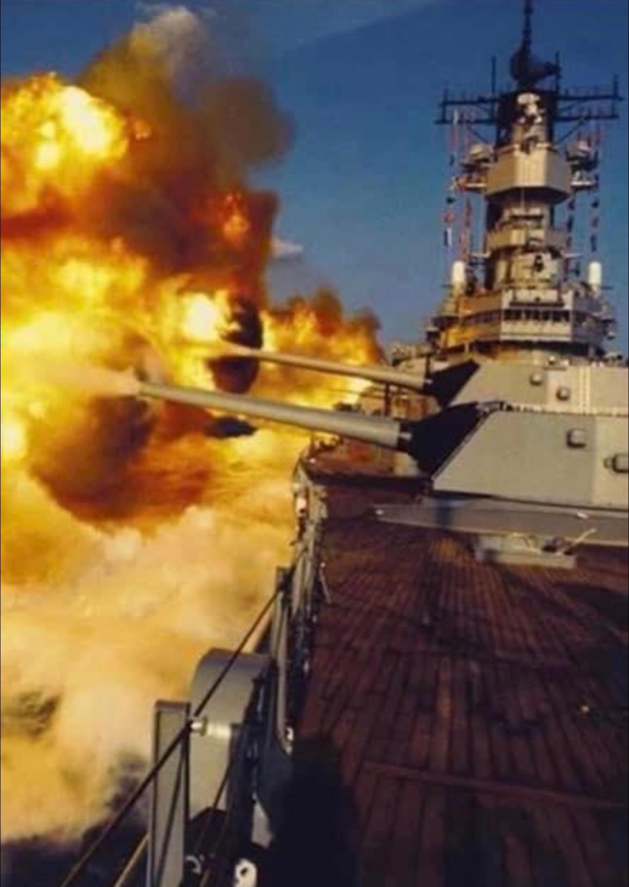 Iowa class battleship projectile trajectory calculations