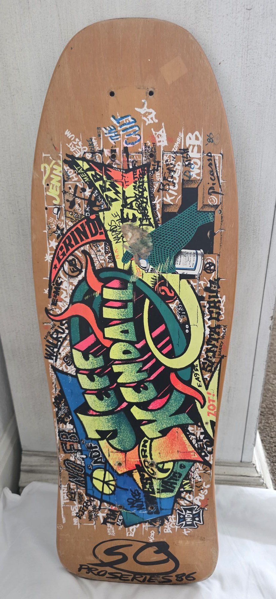 They guy who made me want to skate in 86 had this Kendall with