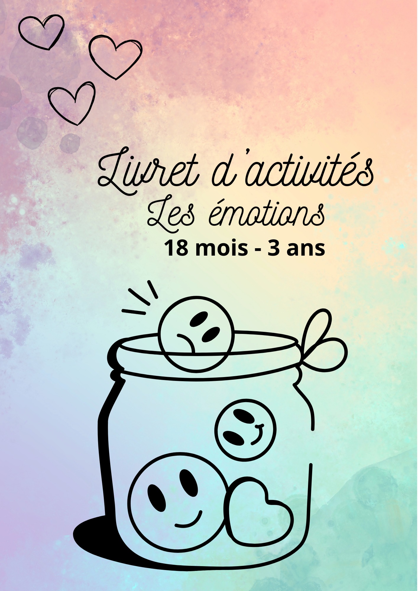Jeu De Cartes EMOTIO Éveil – Développe Le Cœur, Le Corps Et L'esprit – Intelligence, Motricité, émotions, Mémoire – Dès 3 Ans – Fabriqué En France