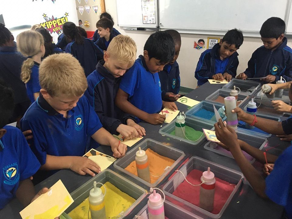 Grade 1 pupils having fun during... - Kyalami Preparatory