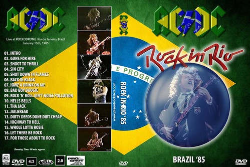 ACDC  Rock In Rio 15th January , 1985.🤘