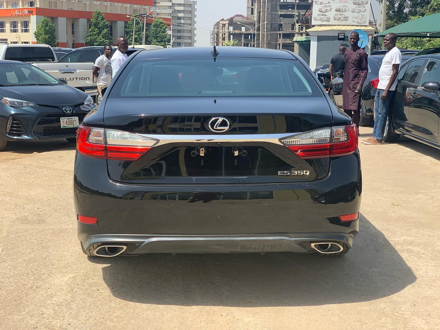 FOREIGN USED 2016 LEXUS ES360 WITH ORIGINAL CUSTOM DUTY AND PUSH 