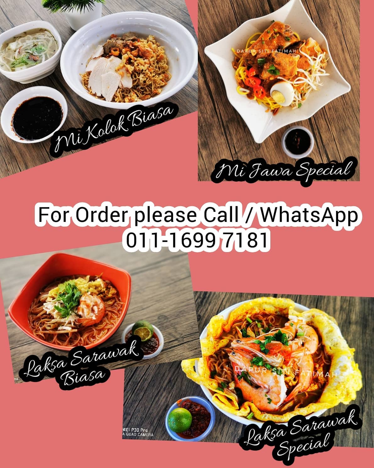 Hi uOlls 👋 Our main menu is... - Dapur Siti Fatimah | Facebook